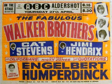 The Walker Brothers / Englebert humperdink / Pink Floyd / Cat Stevens / Jimi Hendrix on Apr 27, 1967 [519-small]