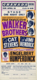 The Walker Brothers / Englebert humperdink / Cat Stevens / Jimi Hendrix on Apr 30, 1967 [522-small]