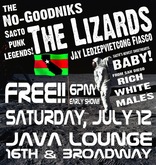 The No-Goodniks / Lizards / Jay Ledzepvietcong Fiasco / Baby! / Rich White Males on Jul 12, 2008 [576-small]