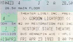 Gordon Lightfoot on Apr 22, 1993 [786-small]
