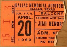 Jimi Hendrix / Cat Mother and the All Night Newsboys / Fat Mattress on Apr 20, 1969 [291-small]