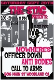 The Nowheres / The Anti-Bodies / Officer Down / Call to Arms on Sep 29, 2007 [337-small]