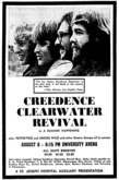 Creedence Clearwater Revival / Peppertree / Jokers Wild on Aug 8, 1969 [353-small]