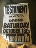Testament / Dementia / Drone / Fallon on Oct 18, 1997 [432-small]