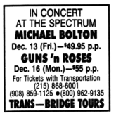 Guns N' Roses / Soundgarden on Dec 16, 1991 [601-small]