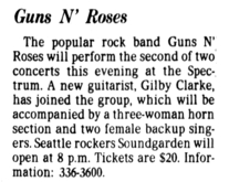 Guns N' Roses / Soundgarden on Dec 16, 1991 [603-small]
