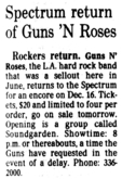 Guns N' Roses / Soundgarden on Dec 16, 1991 [604-small]
