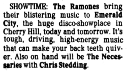 Ramones / The Necessaries on Jan 4, 1980 [715-small]