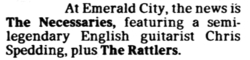 The Necessaries / The Rattlers / The Cheaters on Jan 18, 1980 [729-small]