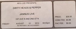 Dirty Heads / Pepper / AER on Aug 1, 2014 [904-small]