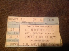Cinderella  / Winger / Bullet Boys on Apr 9, 1989 [912-small]