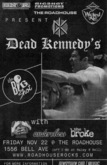 Dead Kennedys / Billy Goats Gruff / Underclass / The Broke on Nov 22, 2002 [956-small]