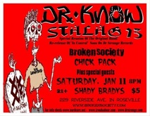 Dr. Know / Stalag 13 / Broken Society / Chick Pack on Jan 11, 2003 [959-small]