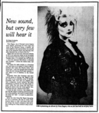 Nina Hagen / Nash the Slash on Aug 11, 1980 [977-small]