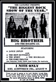 janis joplin / Big Brother And The Holding Company / iron butterfly / Spirit / Hourglass on Aug 9, 1968 [117-small]