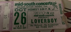 Loverboy / Joan Jett & The Blackhearts on Oct 26, 1983 [200-small]