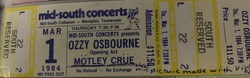 Ozzy Osbourne / Mötley Crüe on May 15, 1984 [203-small]