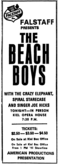 The Beach Boys / Crazy Elephant / Spiral Staircase / Joe Hicks on May 4, 1969 [328-small]