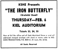 iron butterfly / Grateful Dead on Feb 6, 1969 [336-small]