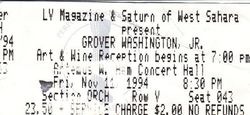 Grover Washington Jr on Nov 11, 1994 [425-small]