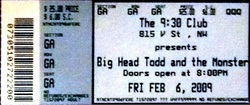 Big Head Todd & The Monsters on Feb 6, 2009 [298-small]