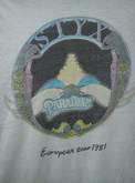 Tour t-shirt, Styx on Dec 6, 1981 [017-small]