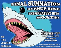 Final Summation / Avenue Rose / The Greatest Hits / Boats! on Apr 8, 2008 [041-small]