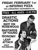 Drastic Actions / Riot on Rosewood / Bastards of Young / Isonomy / Leap Attack / Holy Rolemodel on Feb 1, 2008 [065-small]