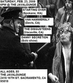 Starting Over / Van Hammersly / The Disgusteens / Danny Secretion on Feb 23, 2008 [071-small]