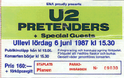 U2 / Pretenders / Lone Justice / Big Audio Dynamite on Jun 6, 1987 [090-small]