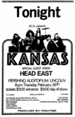Kansas / Head East on Feb 26, 1976 [127-small]