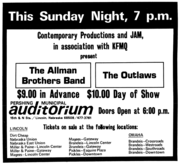 Allman Brothers Band / The Outlaws on Dec 7, 1980 [136-small]