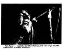 Grand Funk Railroad / Black Oak Arkansas  on Oct 28, 1971 [151-small]