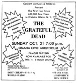 Grateful Dead on Oct 21, 1973 [163-small]