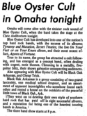 Blue Oyster Cult / Black Oak Arkansas  / Cheap Trick on Oct 26, 1977 [195-small]