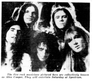 Alice Cooper / The Chambers Brothers / Commander Cody on Jan 15, 1972 [276-small]