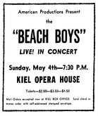 The Beach Boys / Crazy Elephant / Spiral Staircase / Joe Hicks on May 4, 1969 [491-small]