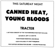 Canned Heat / The Youngbloods / Tractor on Sep 27, 1969 [503-small]