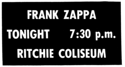 Frank Zappa / The Mothers Of Invention on Apr 30, 1974 [584-small]
