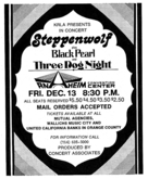 Steppenwolf / Three Dog Night / Black Pearl on Dec 13, 1968 [742-small]