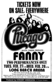 Chicago / Fanny on Feb 27, 1973 [745-small]