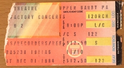 U2 / The Waterboys on Dec 1, 1984 [846-small]