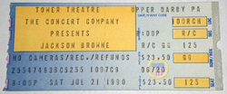 Jackson Browne on Jul 21, 1990 [863-small]