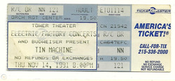 Tin Machine / David Bowie on Nov 17, 1991 [889-small]
