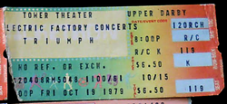 Triumph / Yipes! on Oct 19, 1979 [909-small]
