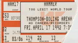 Too Legit World Tour on Apr 17, 1992 [958-small]