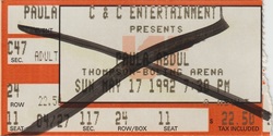 rescheduled from May 17, 1992 to May 18, 1992, Paula Abdul / Color Me Badd on May 18, 1992 [962-small]