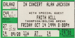 Alan Jackson / Faith Hill on Oct 14, 1994 [001-small]