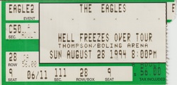 rescheduled from August 28, 1994 to January 31, 1995, Eagles on Jan 31, 1995 [015-small]