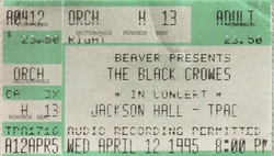 The Black Crowes / Dirty Dozen Brass Band on Apr 12, 1995 [016-small]